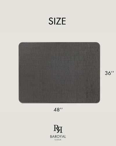 Modern Office Chair Mat for Hardwood Floor Under Desk Set