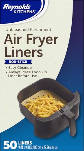 top-tier Reynolds Kitchens Air Fryer Liners Disposable, Unbleached Kit