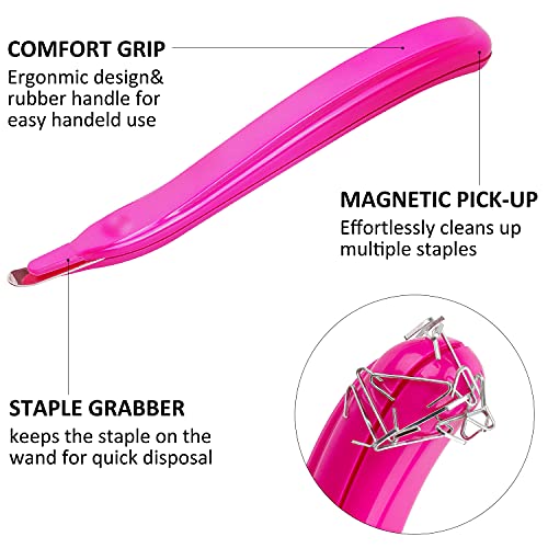 Eco-Friendly ZZTX 3 PCS Professional Magnetic Staple Remover