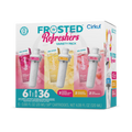Vitamin-Infused Frosted Refreshers 6-Pack Variety Pack 1367 - Zero-Calorie Multi-Flavor Sip Pods for Water Bottle - Default Title