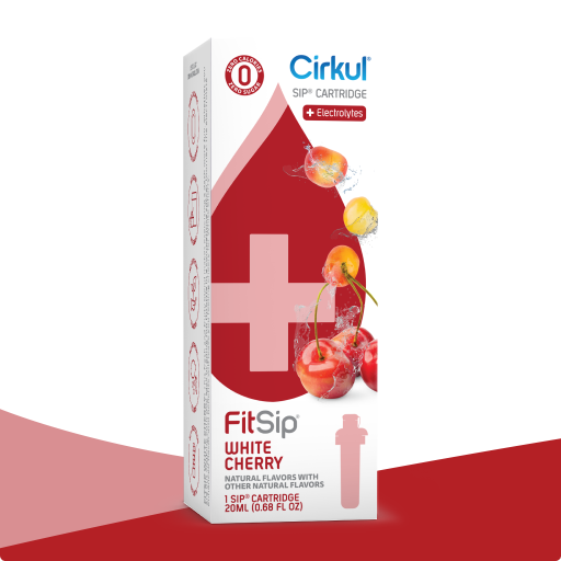 Sugar-Free FitSip White Cherry GQ9S - Sugar-Free Fruit Flavor Cartridge Refill - Default Title
